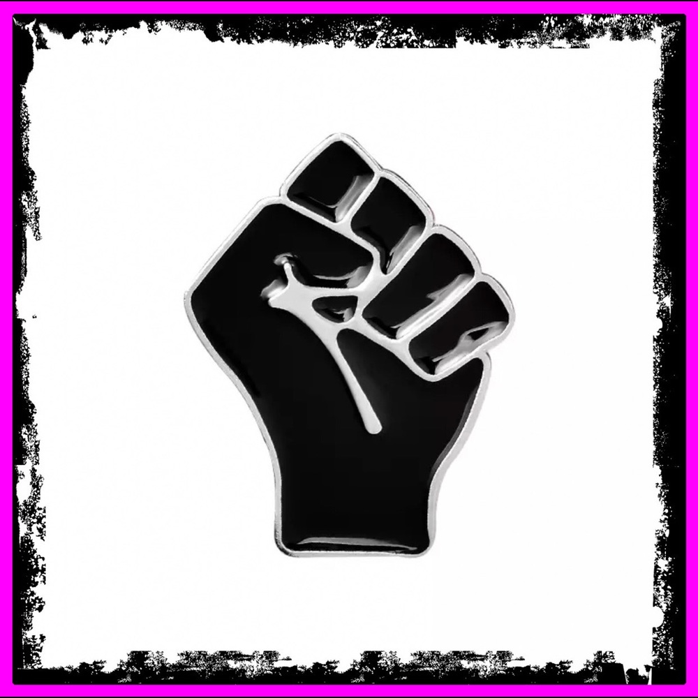 BLM - Black Lives Matter Handmade Enamel Pin - Picture 16 of 16